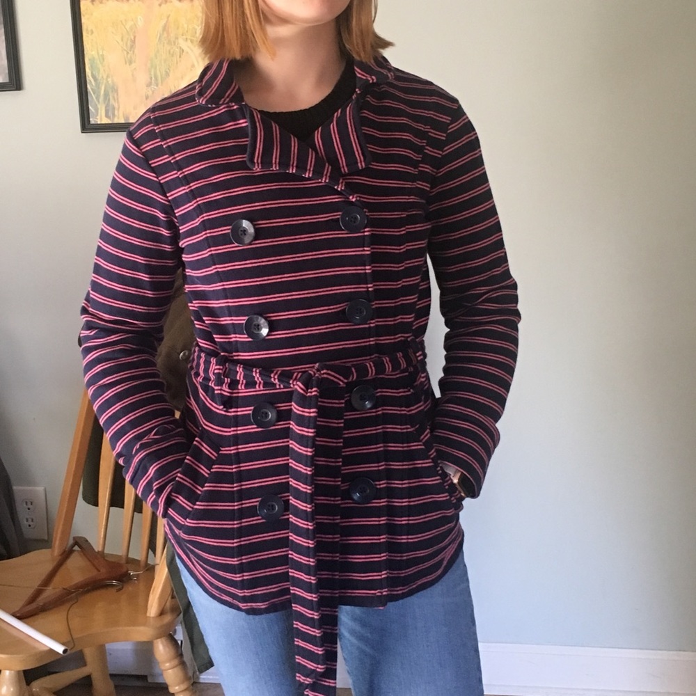 Soft Cotten pea coat